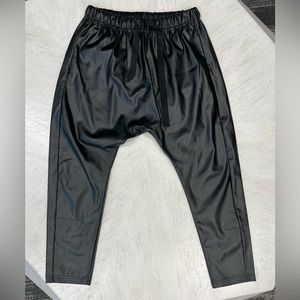 Faux leather pants. Size Xsmall.